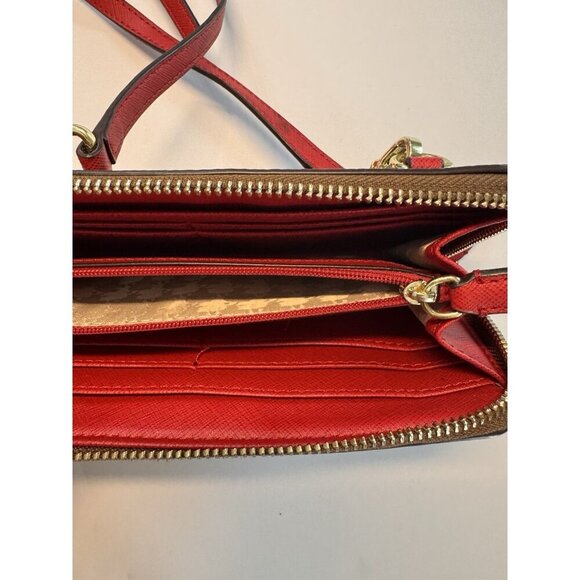 Karl Lagerfeld Paris Continental Wallet & Crossbody Purse Eiffel Tower Heart - Picture 10 of 10